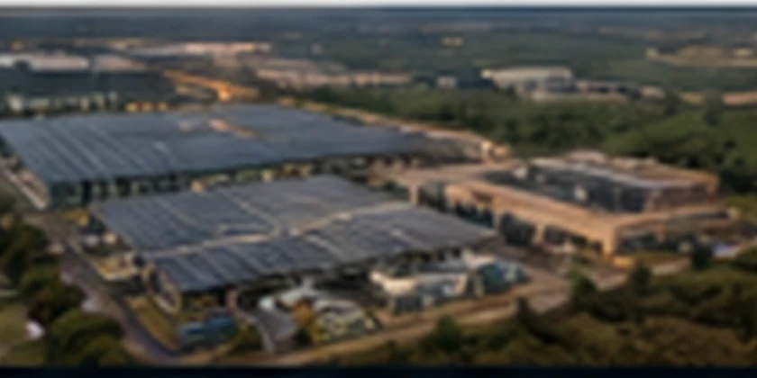 Industrial and renewable energy complex
