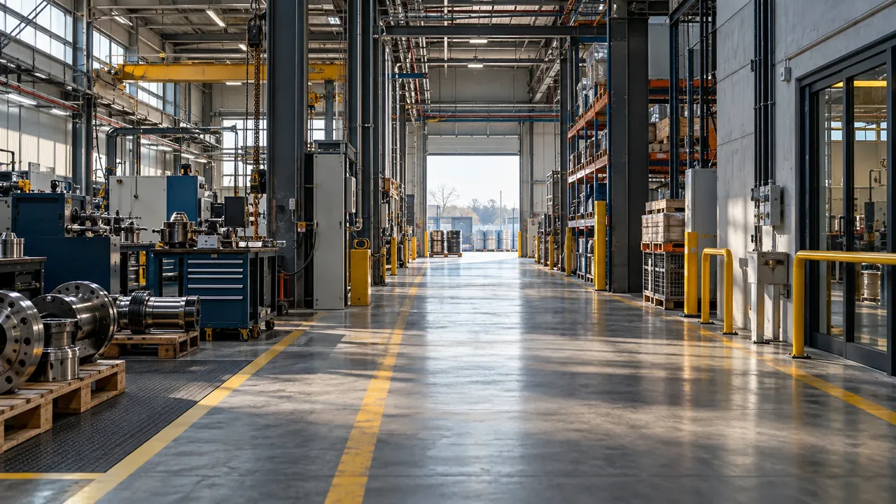 Industrial manufacturing facility