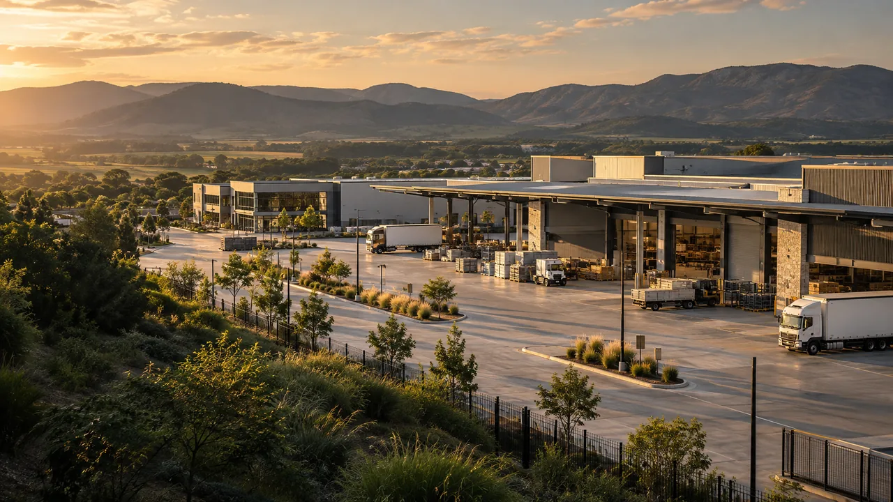 Regional service and distribution campus